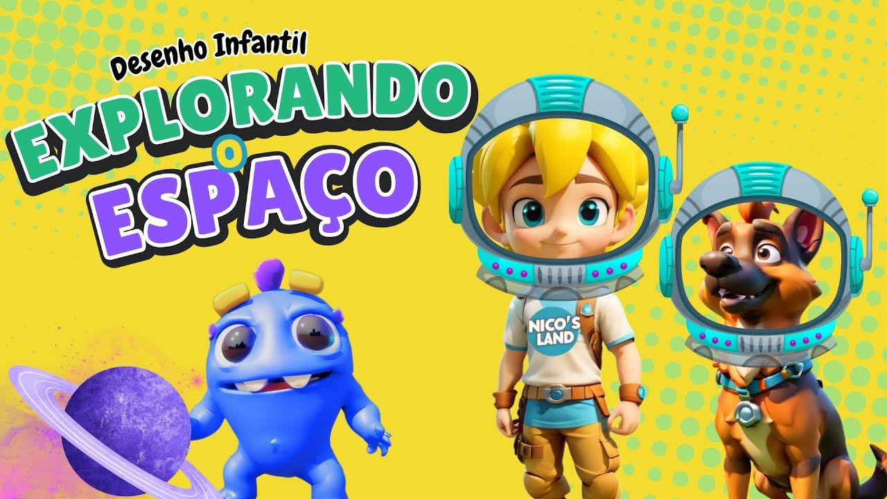 Capa do Video Tantan Salva Nico e Spike! ⚡🦸♂️ - A Grande Surpresa no Planeta Zork
