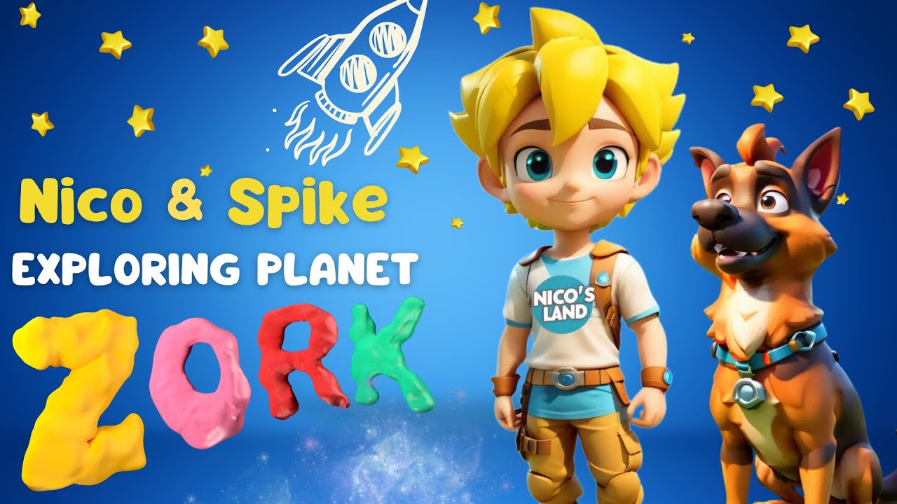 Capa do Video SPACESHIP for TODDLERS - SPACE ADVENTURE #cartoonsforkids