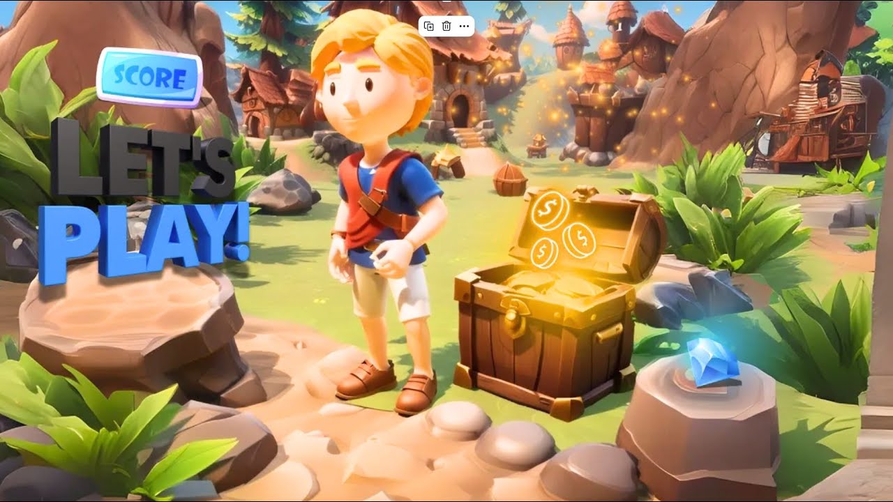 Capa do Video FOREST ADVENTURE! In Search of the DRAGON´S Treasure! LET´S PLAY!  Animated cartoon