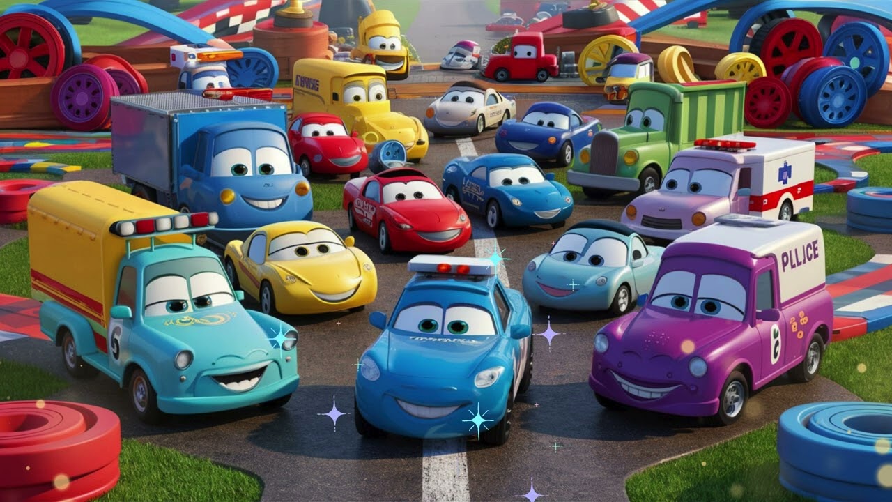 Capa do Video CORRIDA DE CARROS - #desenhosanimados