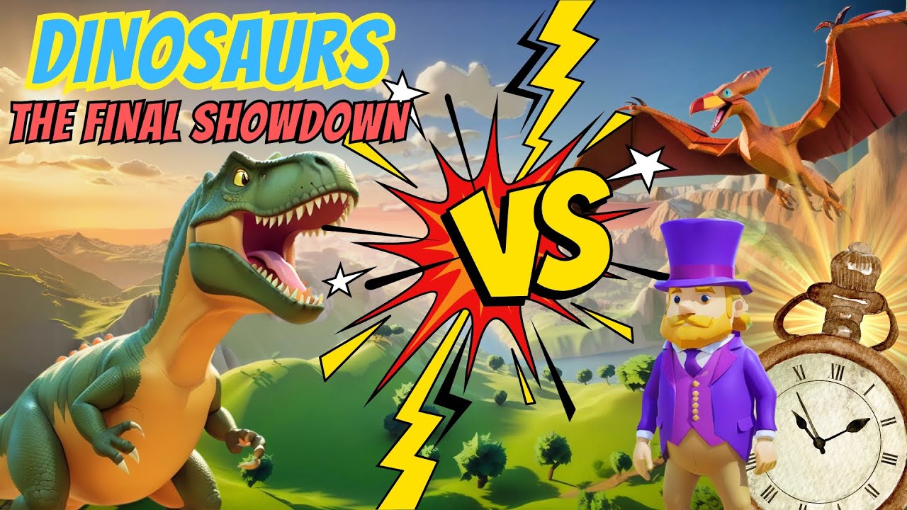 Capa do Video DINOSAURS CARTOONS for CHILDREN´S #cartoonsforkids #dinosaurs