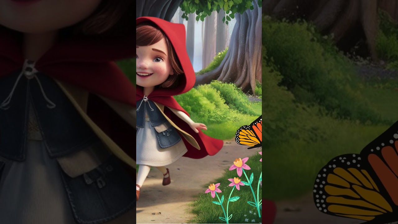 Capa do Video #shorts CHAPÉUZINHO VERMELHO Música Infantil #shorts