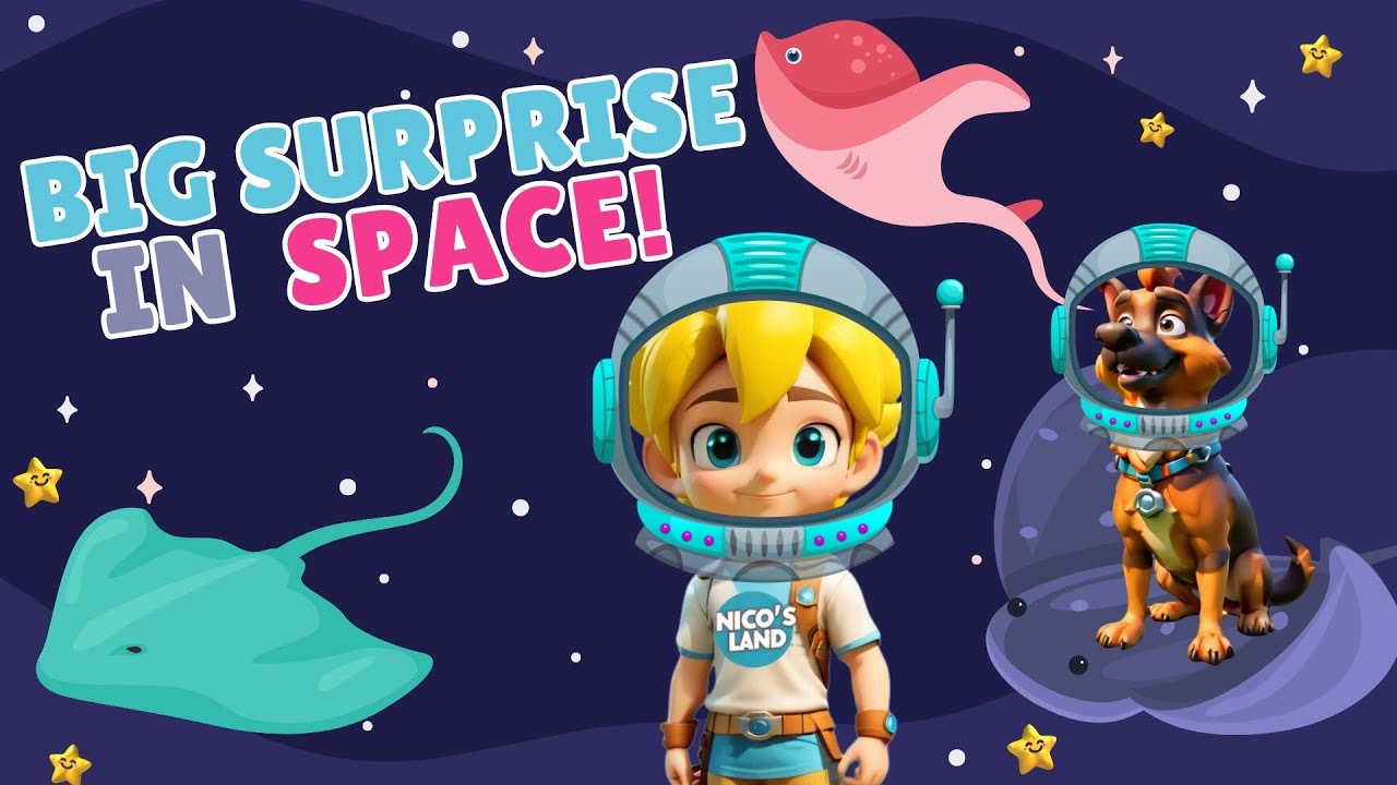 Capa do Video ASTRONAUT CARTOON - space story for toddlers #spacetravelanimation